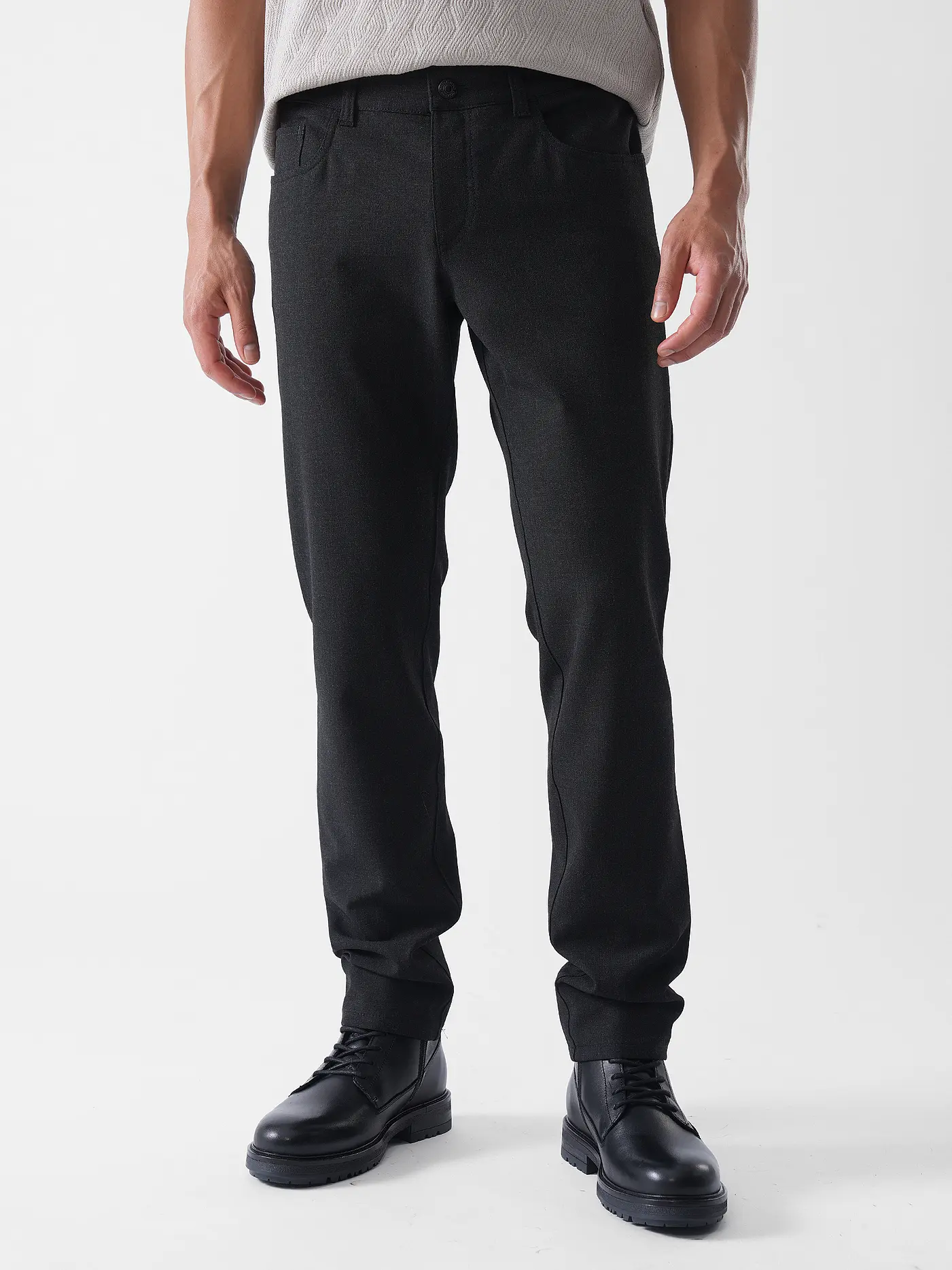 ALBERTO | Hose "Ceramica" | grau